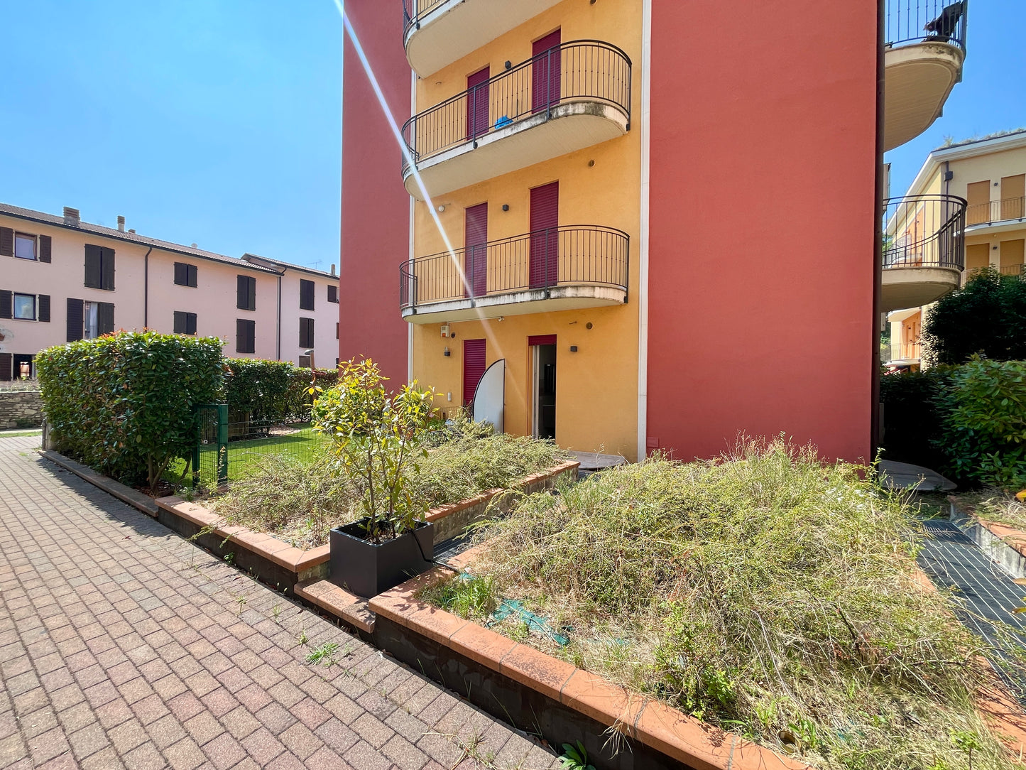 Bicamere piano terra con giardino a Chiampo
