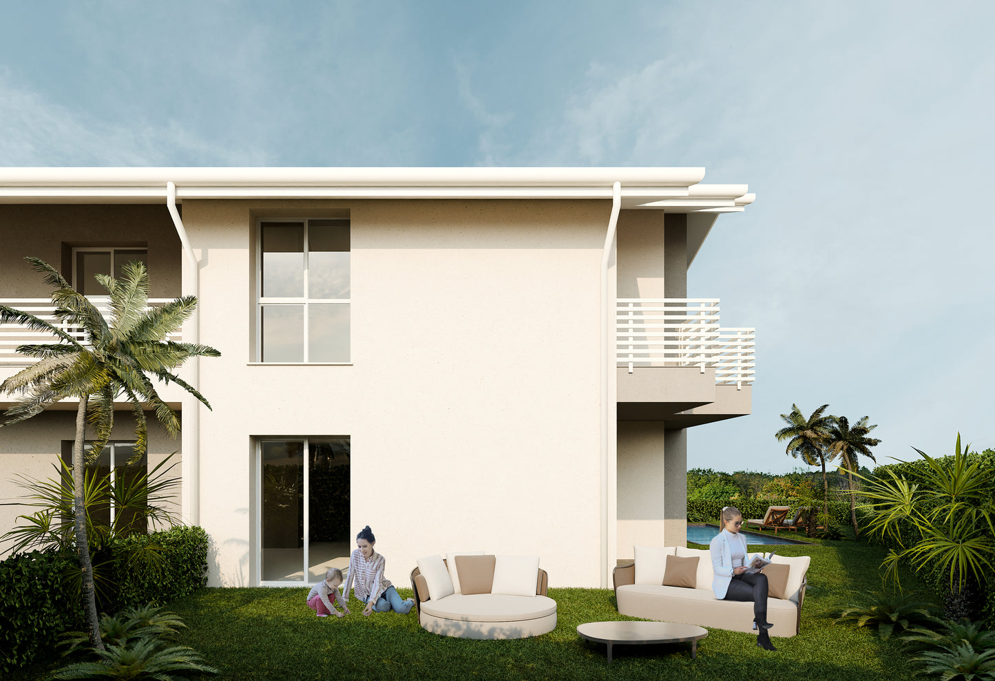 Nuova Costruzione con giardino Suite 1