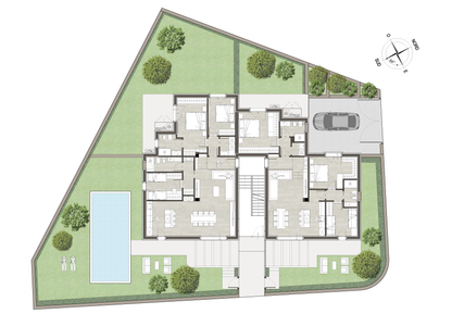 Nuova Costruzione con giardino Suite 1