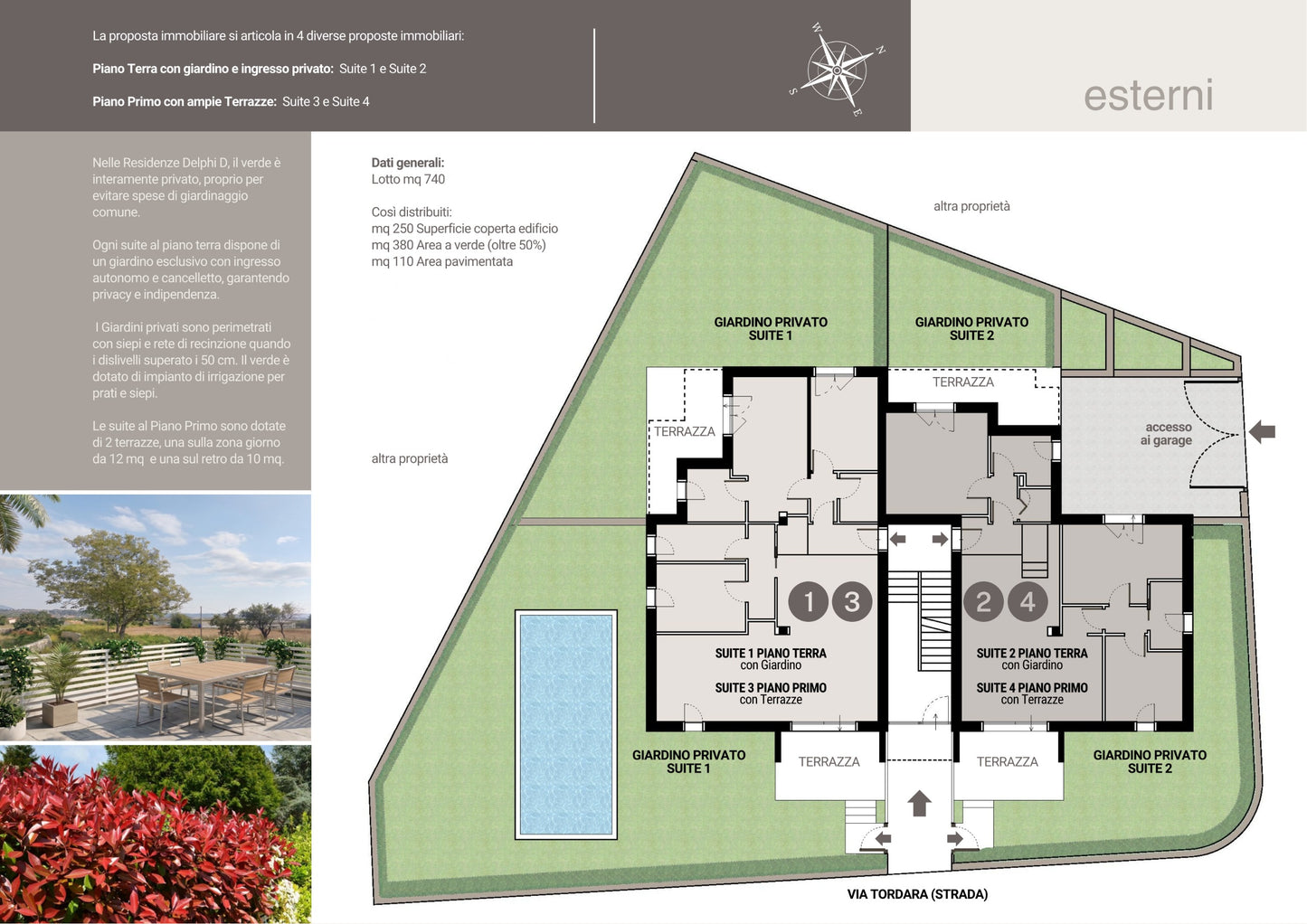 Nuova Costruzione con giardino Suite 1