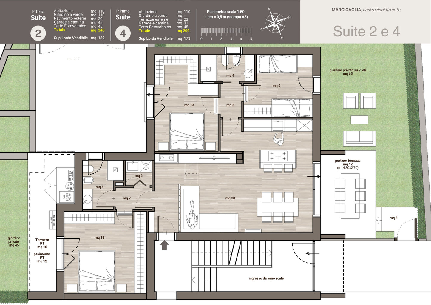 Nuova Costruzione con terrazzo Suite 3